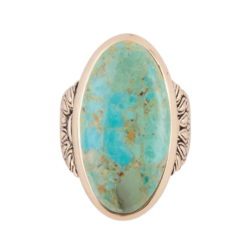 Agave Genuine Turquoise Ring - Barse Jewelry - Flyclothing LLC
