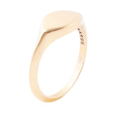 All Bronze Small Signet Ring - Barse Jewelry - Flyclothing LLC