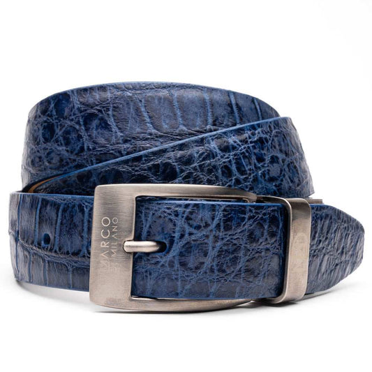 Emilio Belt Antique Navy - Marco Di Milano - Flyclothing LLC