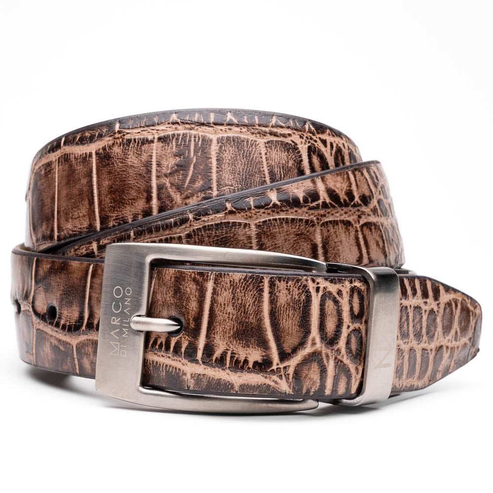 Emilio Belt Antique Orix - Marco Di Milano - Flyclothing LLC