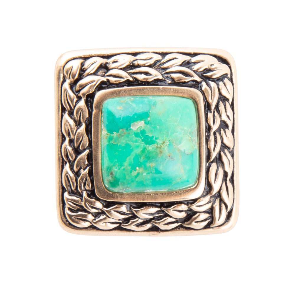 Aloha Lime Turquoise Ring - Barse Jewelry - Flyclothing LLC