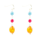 Ambrosia Linear Drop Earrings - Barse Jewelry - Flyclothing LLC