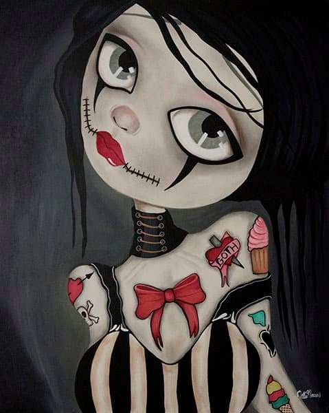 Black Market Art Company Anabella Print - Black Market Art Company - Flyclothing LLC