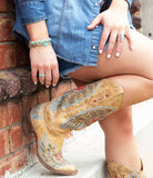 Anemone Blue Turquoise and Sterling Silver Statement Ring - Barse Jewelry - Flyclothing LLC