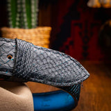 Arkansas Belt Black / Blue - Marco Di Milano - Flyclothing LLC