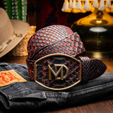 Arkansas Belt BlackCherry - Marco Di Milano - Flyclothing LLC