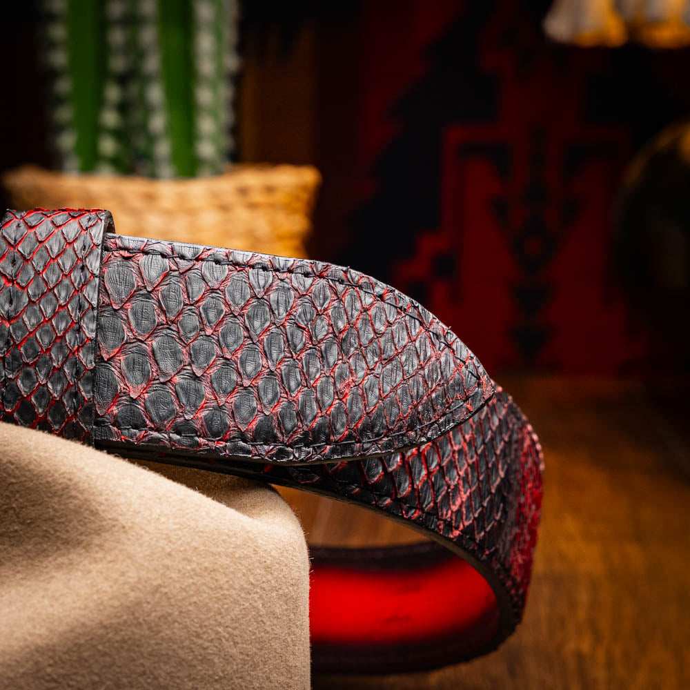 Arkansas Belt BlackCherry - Marco Di Milano - Flyclothing LLC