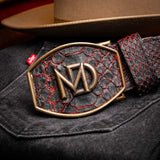 Arkansas Belt BlackCherry - Marco Di Milano - Flyclothing LLC