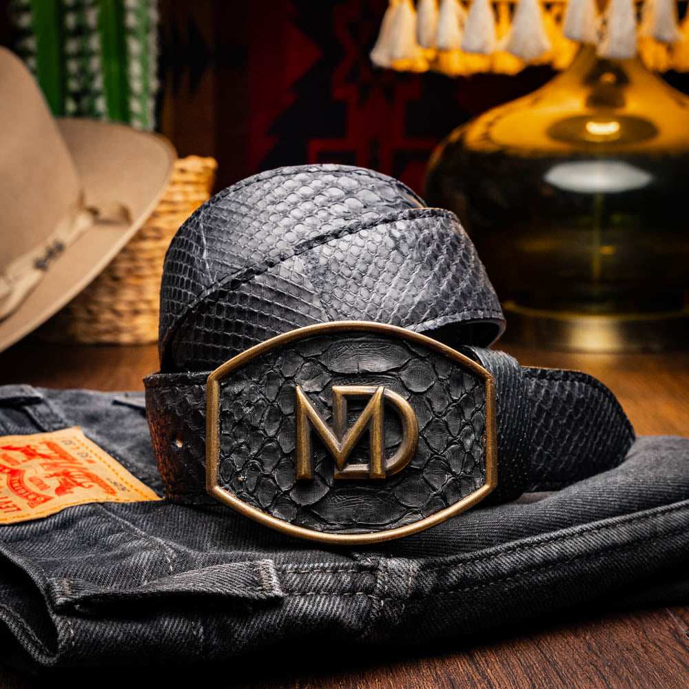 Arkansas Belt Black - Marco Di Milano - Flyclothing LLC