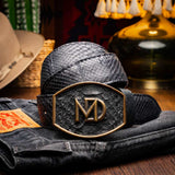 Arkansas Belt Black - Marco Di Milano - Flyclothing LLC