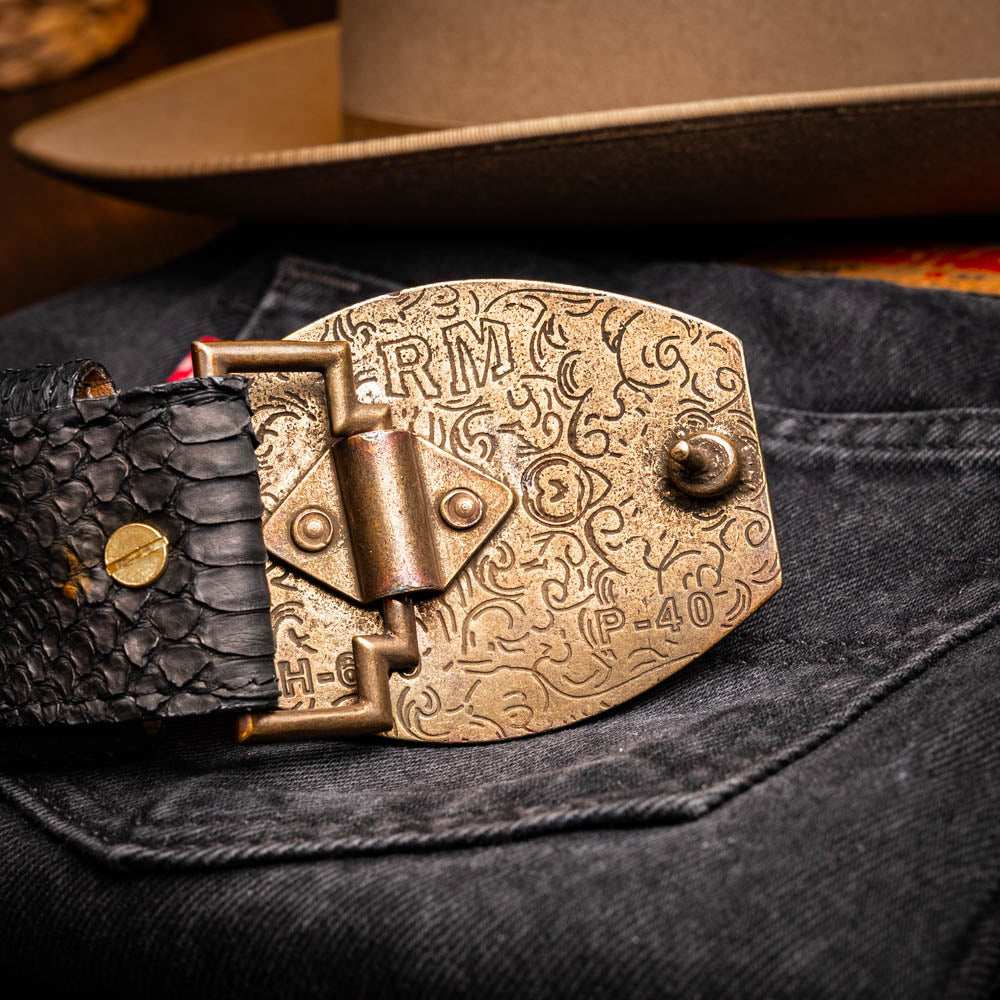 Arkansas Belt Black - Marco Di Milano - Flyclothing LLC