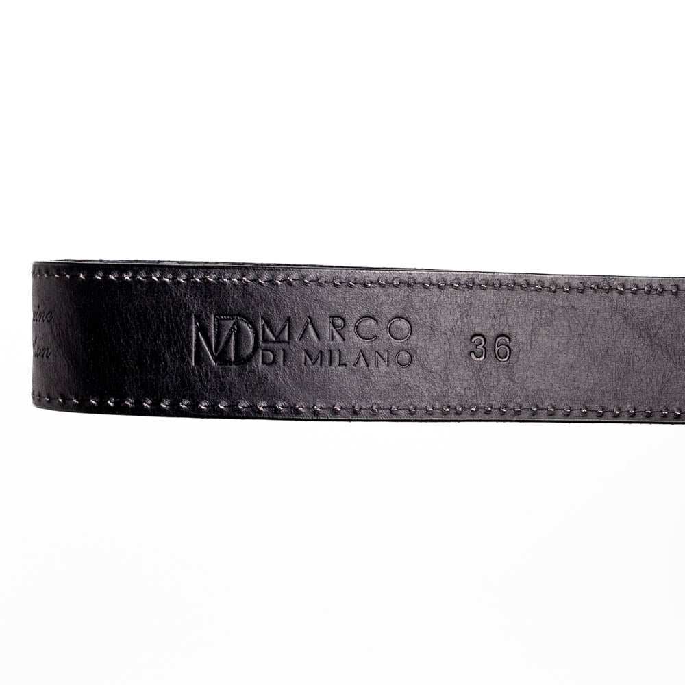 Arkansas Belt Black - Marco Di Milano - Flyclothing LLC