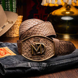 Arkansas Belt Brown - Marco Di Milano - Flyclothing LLC
