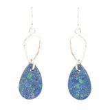 Azurite and Sterling Silver Drop Earrings - Barse Jewelry - Flyclothing LLC
