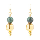 Azurite Drop Earrings - Barse Jewelry - Flyclothing LLC