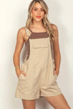 VERY J Adjustable Suspender Overalls with Pockets - Trendsi - Flyclothing LLC