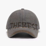 Letter Adjustable Baseball Cap - Trendsi - Flyclothing LLC