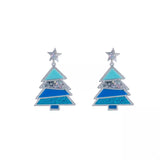 Christmas Tree Dangle Earrings - Trendsi - Flyclothing LLC
