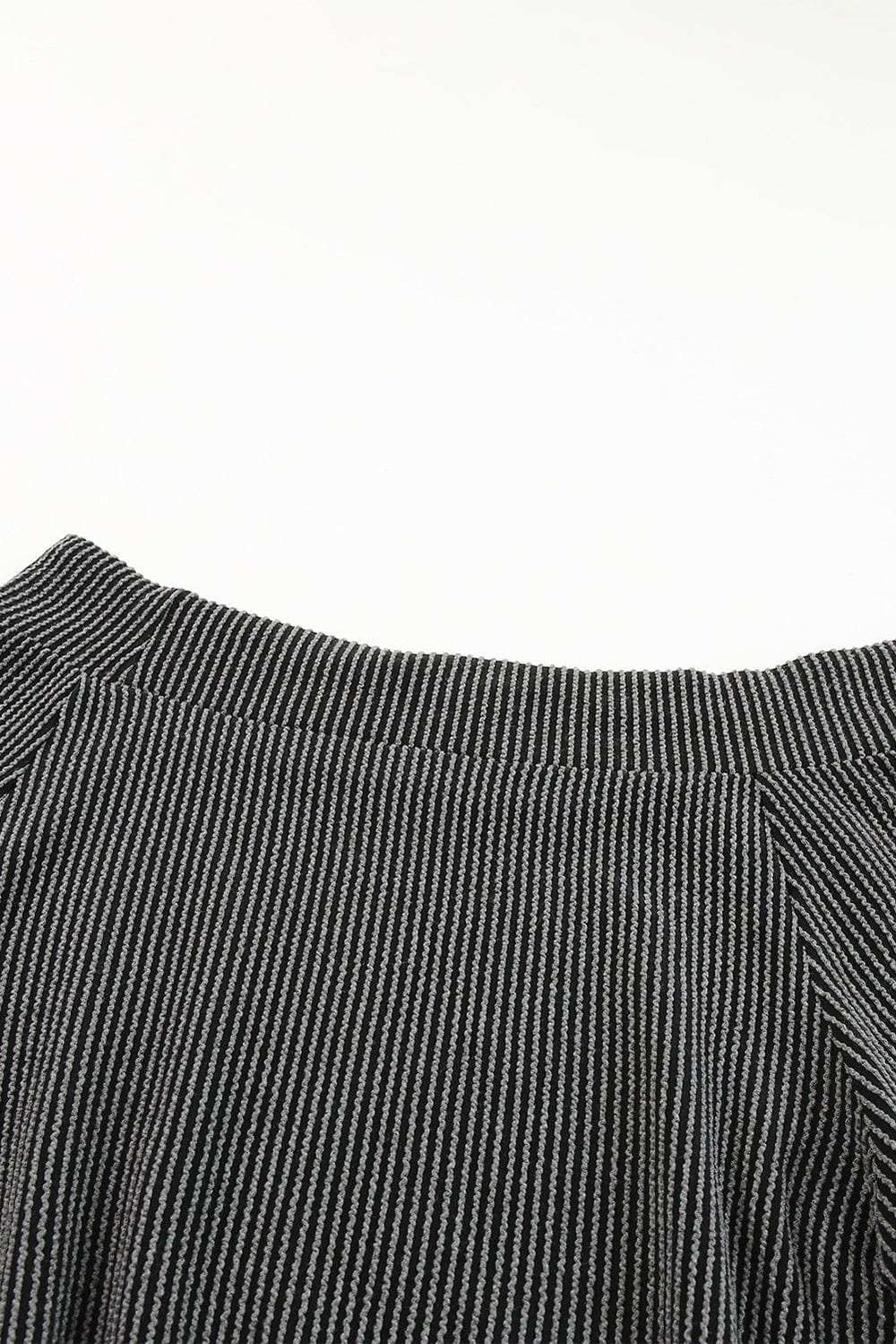 Off-Shoulder Long Sleeve Top - Trendsi - Flyclothing LLC