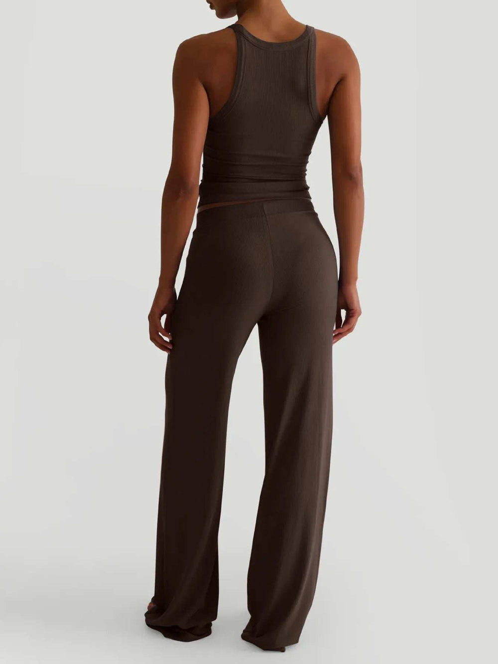 Scoop Neck Cami and Pants Set - Trendsi - Flyclothing LLC