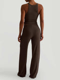 Scoop Neck Cami and Pants Set - Trendsi - Flyclothing LLC