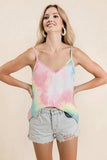 BiBi Tie Dye French Terry Knit Cami - Trendsi - Flyclothing LLC