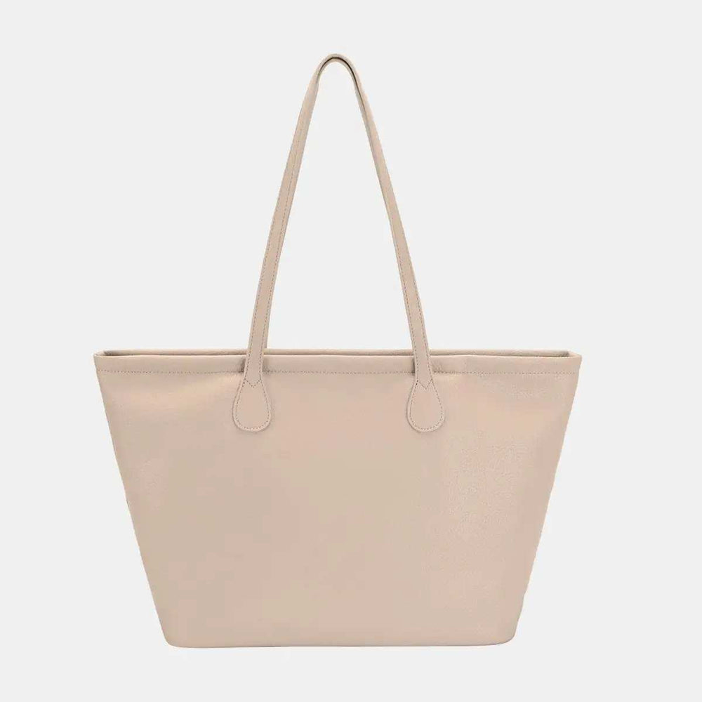 David Jones PU Leather Tote Bag - Trendsi - Flyclothing LLC