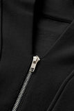 Quarter Zip Long Sleeve Top and Pants Set - Trendsi - Flyclothing LLC