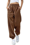 Elastic Waist Joggers with Pockets - Trendsi - Flyclothing LLC
