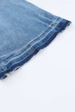 High Waist Button Fly Flared Jeans - Trendsi - Flyclothing LLC