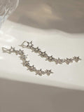 Stainless Steel Cutout Star Earrings - Trendsi - Flyclothing LLC