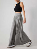 High Waist Wide Leg Pants - Trendsi - Flyclothing LLC