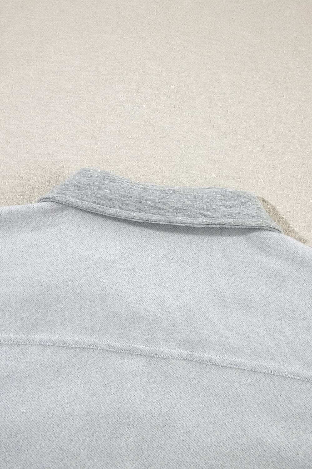 Pocketed Curved Hem Button Up Vest - Trendsi - Flyclothing LLC