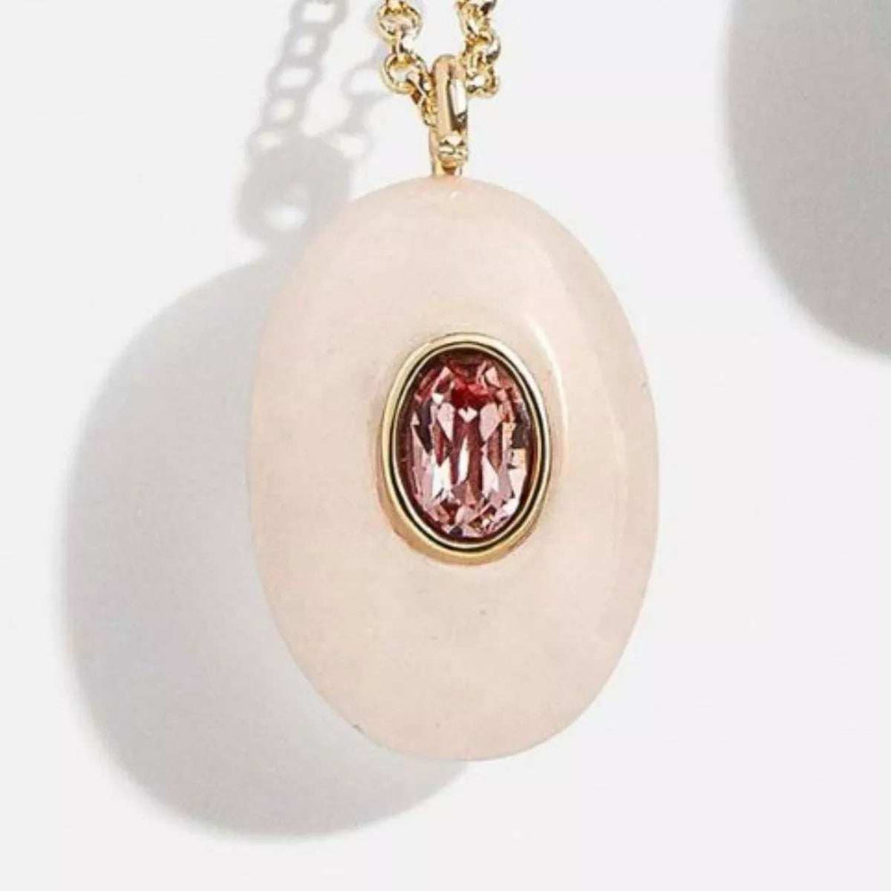 Natural Stone Pendant Necklace - Trendsi - Flyclothing LLC