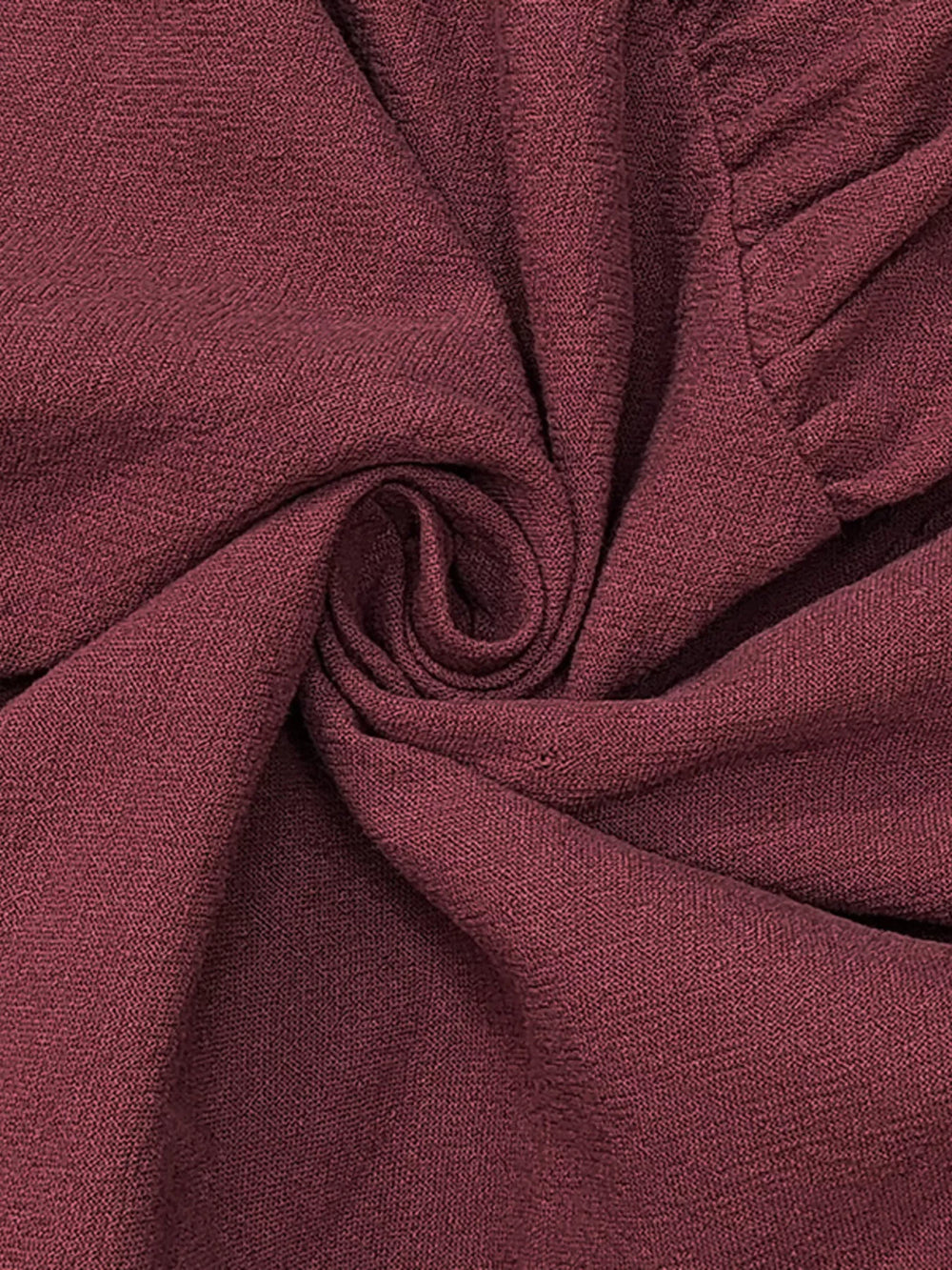 Tie Waist Long Sleeve Ruffled Hem Dress - Trendsi - Flyclothing LLC