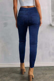 Skinny Jeans with Pockets - Trendsi - Flyclothing LLC
