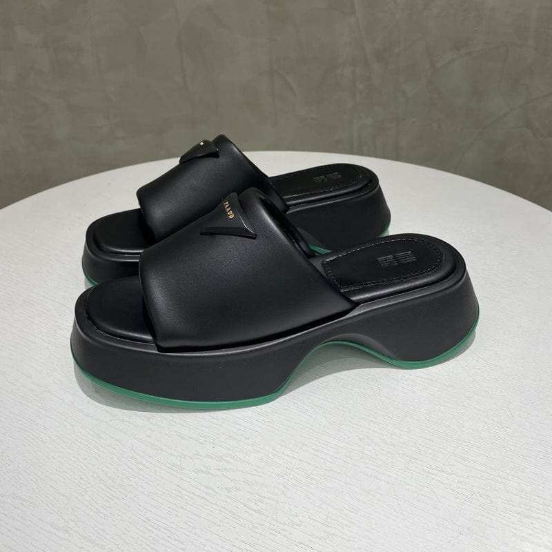 PU Leather Platform Sandals - Trendsi - Flyclothing LLC