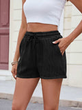 Florira Texture Drawstring Shorts - Trendsi - Flyclothing LLC