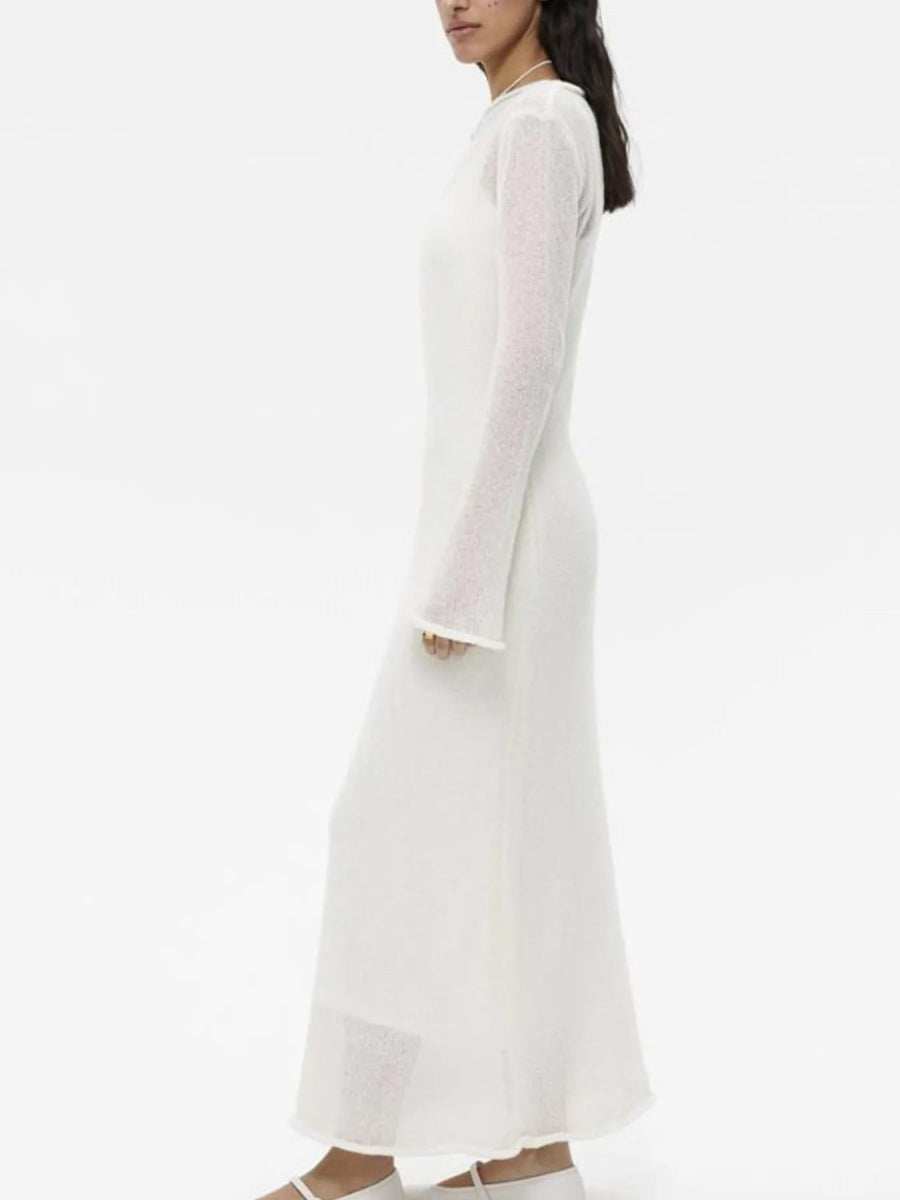 Ribbed Knit Cami Dress and Cover Up Sweater Set - Trendsi - Flyclothing LLC