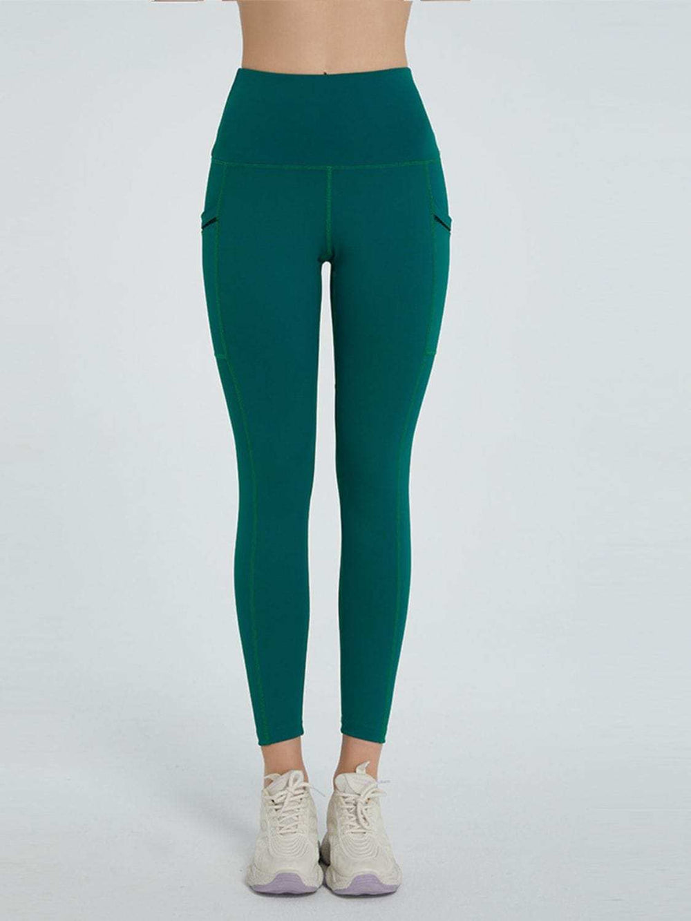 High Waist Active Leggings - Trendsi - Flyclothing LLC