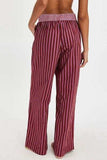 Striped Wide Leg Pants - Trendsi - Flyclothing LLC