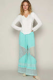 POL Drawstring Elastic Waistband Wide-Leg Pants - Trendsi - Flyclothing LLC