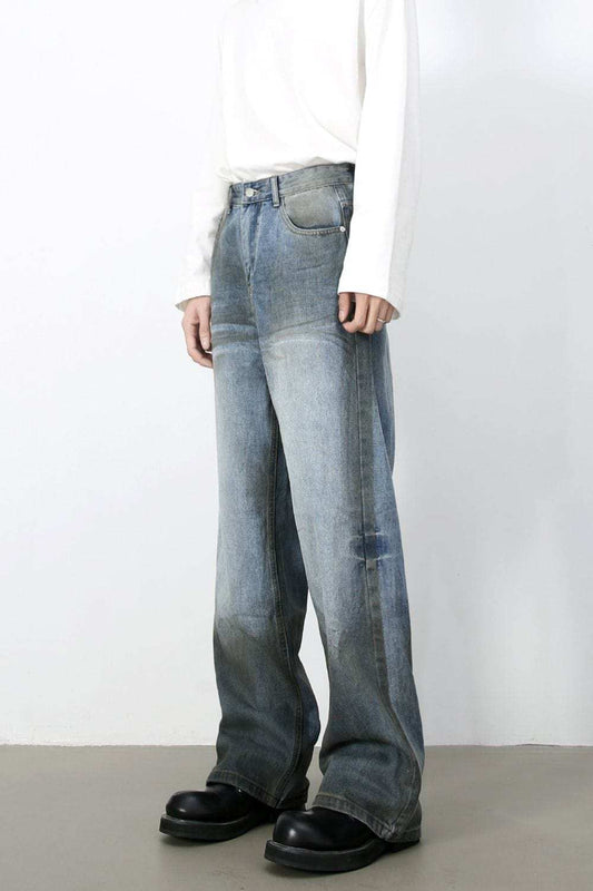 Men's Loose Jeans with Pockets - Trendsi - Flyclothing LLC