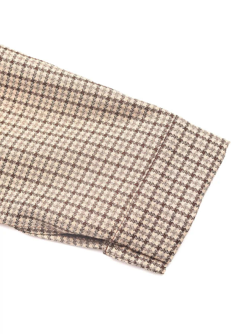 Plaid Zip Up Long Sleeve Jacket - Trendsi - Flyclothing LLC