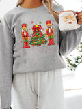 Christmas Nutcracker Men Guard Graphic Pullover Sweatshirt - Trendsi - Flyclothing LLC