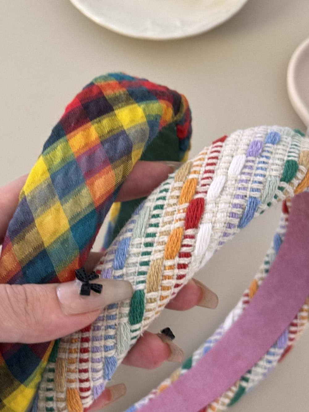 Colorful Polyester Hair Headband - Trendsi - Flyclothing LLC