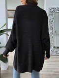 Open Front Long Sleeve Cardigan - Trendsi - Flyclothing LLC