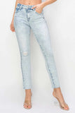 Risen Full Size High Rise Distressed Skinny Jeans - Trendsi - Flyclothing LLC