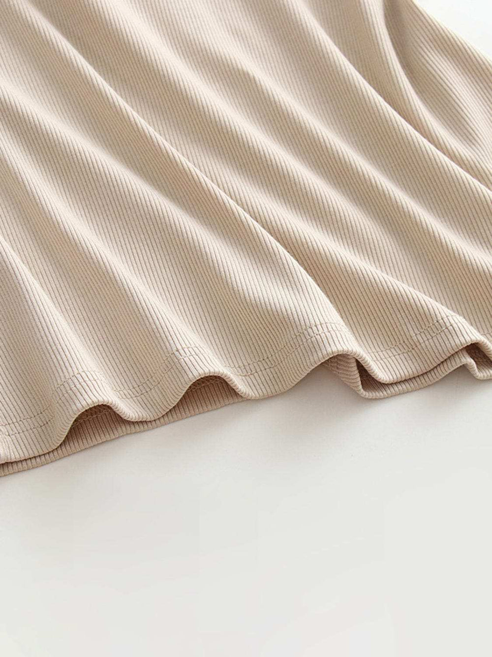 Grecian Neck Tank With Chest Pads - Trendsi - Flyclothing LLC