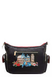 Nicole Lee USA Martha Travels Italy Multi Pocket Shoulder Bag - Trendsi - Flyclothing LLC
